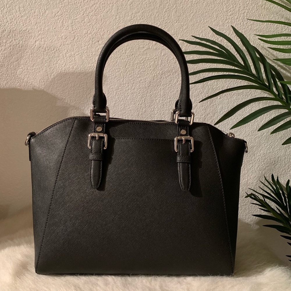MICHAEL KORS CIARA LARGE SATCHEL - Picture 2 of 8